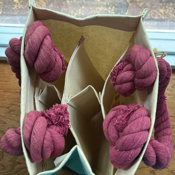 Canvas Wine Bag NWT - Picture 6 of 7